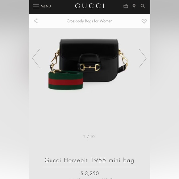 Gucci Horsebit 1955 mini bag - Picture 3 of 3